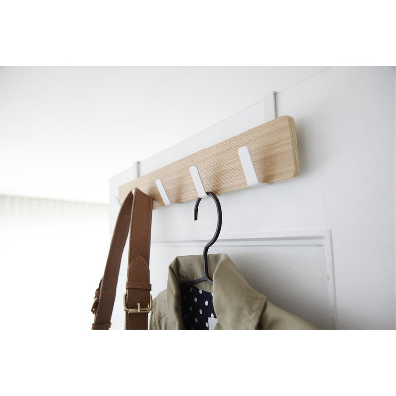 media image for Ply Over the Door Hook Rack by Yamazaki 292
