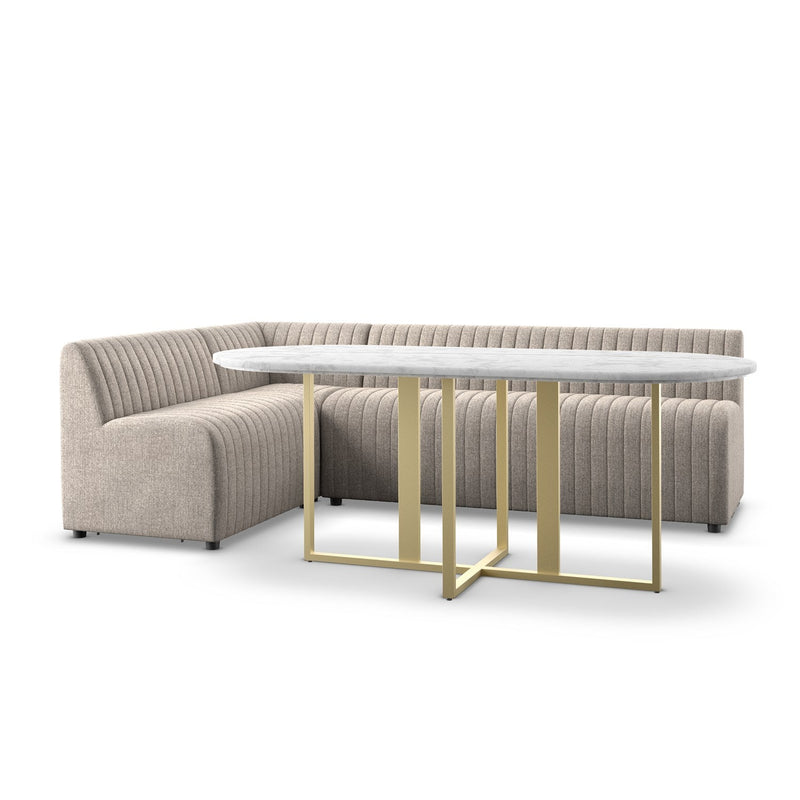 media image for Augustine Dining Banq L Sectional 31 260