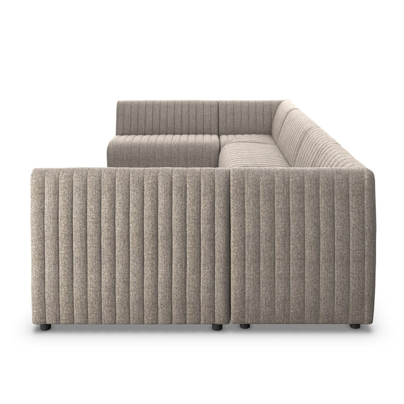 media image for Augustine Dining Banq U Sectional 7 28