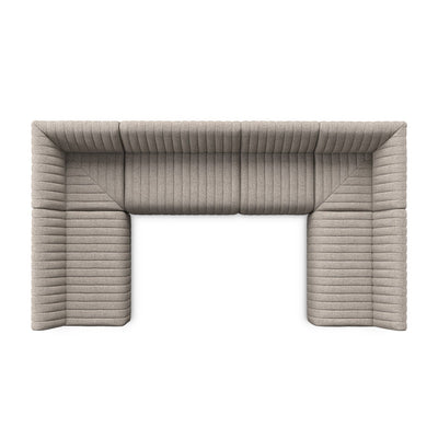 product image for Augustine Dining Banq U Sectional 17 29