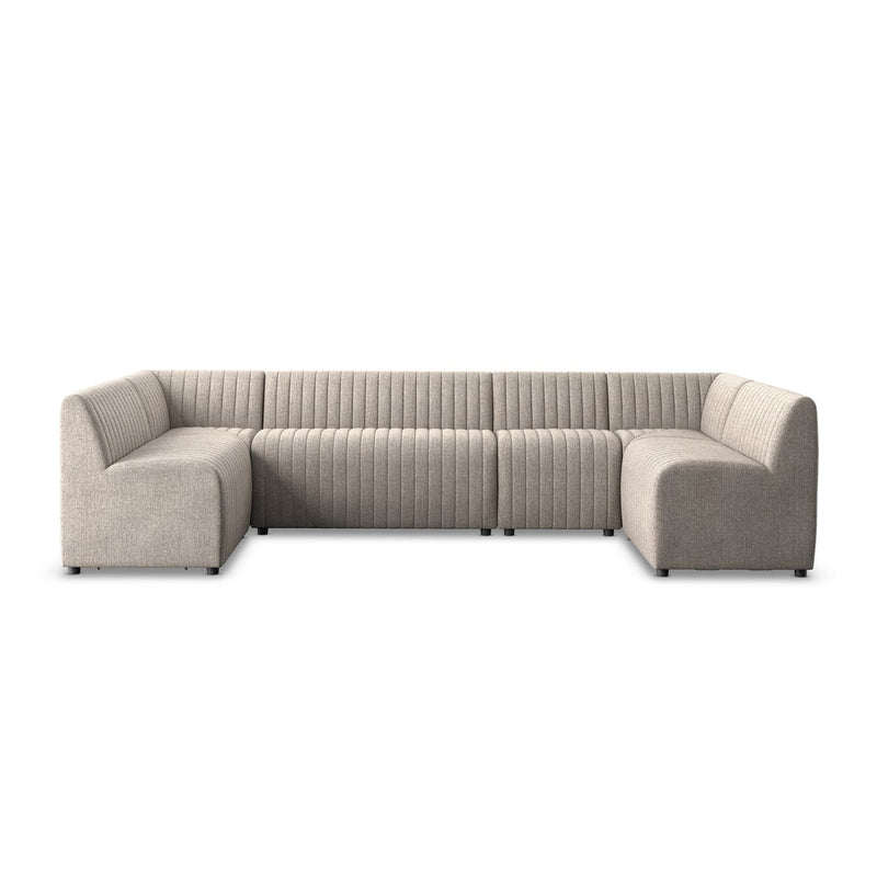 media image for Augustine Dining Banq U Sectional 22 233