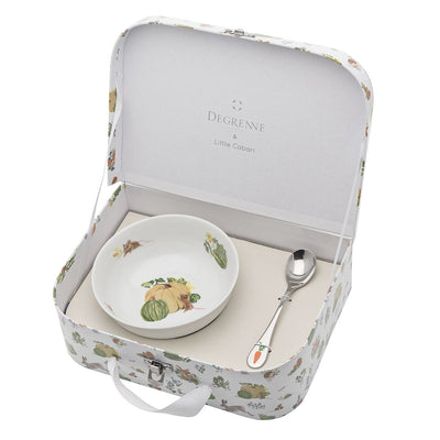 product image of Friends of the Vegetable Garden Suitcase & Fruit Bowl Set by Degrenne Paris 586