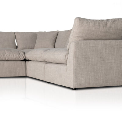 product image for Stevie 4 Piece Sectional w/ Ottoman 9 2