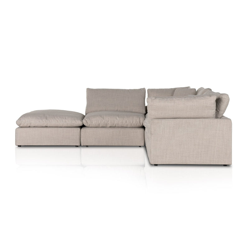 media image for Stevie 4 Piece Sectional w/ Ottoman 2 232