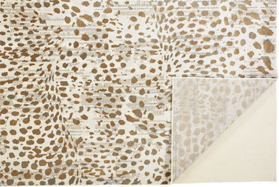 product image for Vanhorn Brown and Ivory Rug by BD Fine Fold Image 1 49