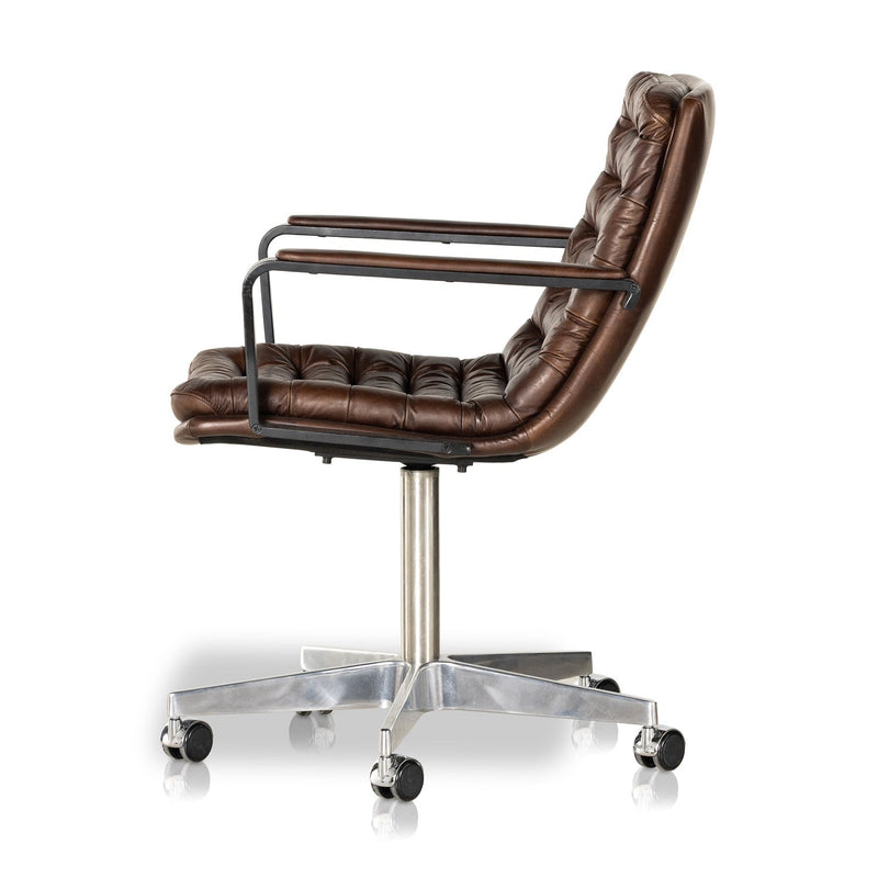 media image for malibu arm desk chair by bd studio 233756 001 4 256