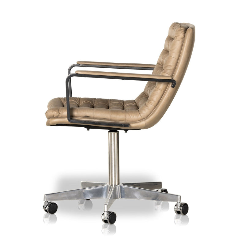 media image for malibu arm desk chair by bd studio 233756 001 5 217