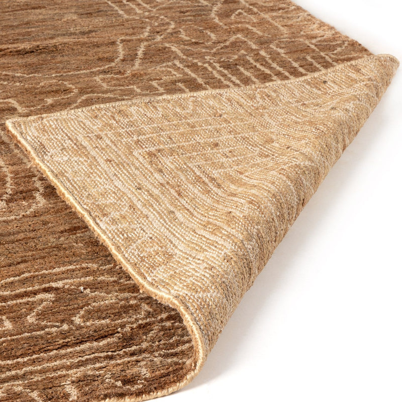 media image for tozi hand knotted jute brown rug by bd studio 235218 002 3 258