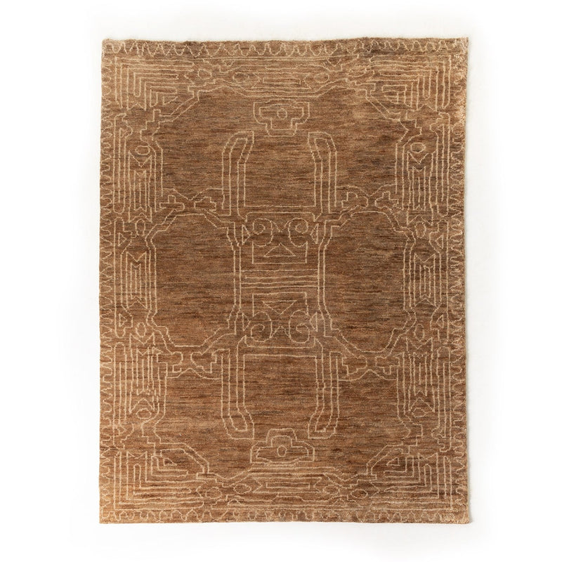 media image for tozi hand knotted jute brown rug by bd studio 235218 002 1 258