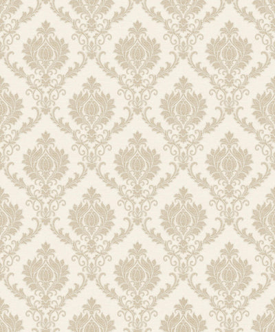 product image of Damasco Wallpaper in Dove 563