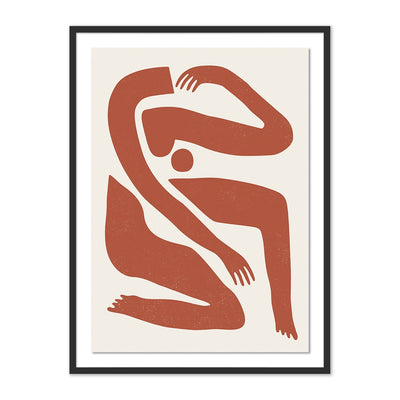 product image for Brown Body Abstract by Roseanne Kenny 1 41