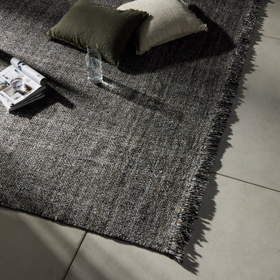 product image for ruttan outdoor hand loomed ruttan slate rug by bd studio 236834 002 5 56