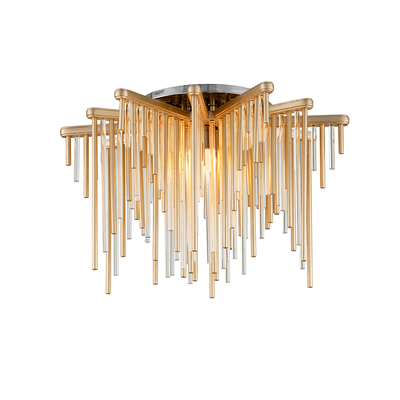 product image of theory 1lt ceiling semi flush by corbett lighting 1 598