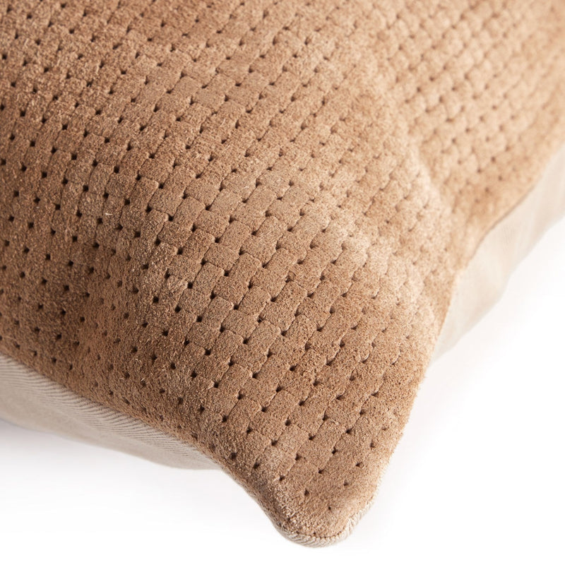 media image for Angela Tan Suede Pillow 212