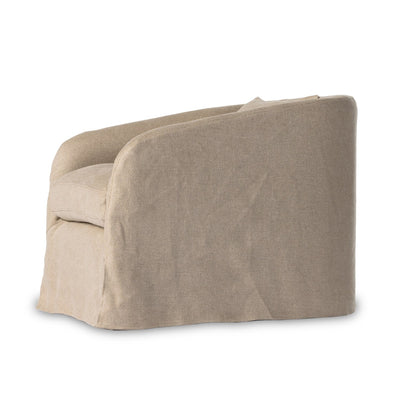 product image for Topanga Slipcover Swivel Chair 17 3