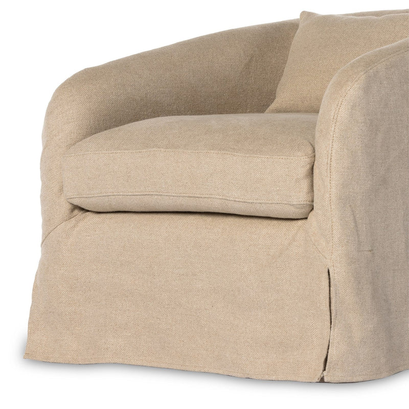 media image for Topanga Slipcover Swivel Chair 15 233