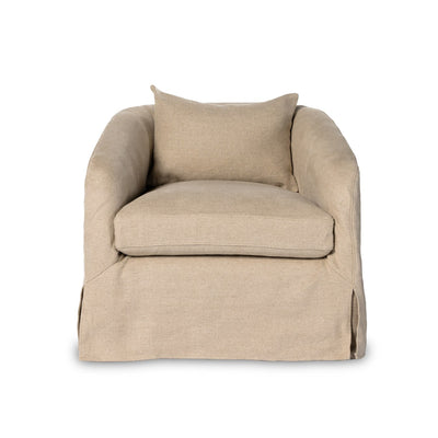 product image for Topanga Slipcover Swivel Chair 19 8