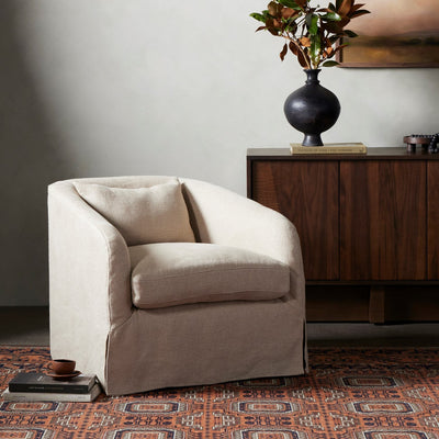 product image for Topanga Slipcover Swivel Chair 22 89