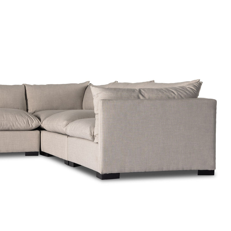 media image for Westwood 5 Piece Sectional w/ Ottoman 15 224