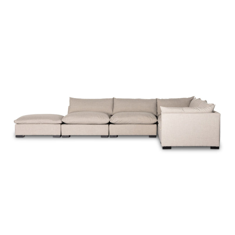 media image for Westwood 5 Piece Sectional w/ Ottoman 18 269