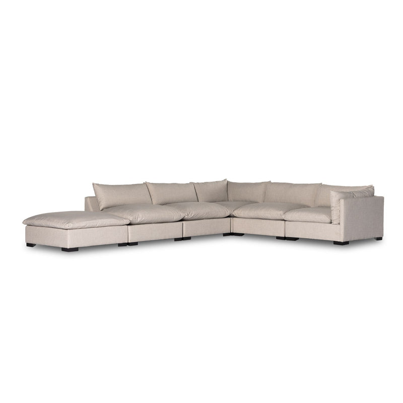 media image for Westwood 5 Piece Sectional w/ Ottoman 3 260