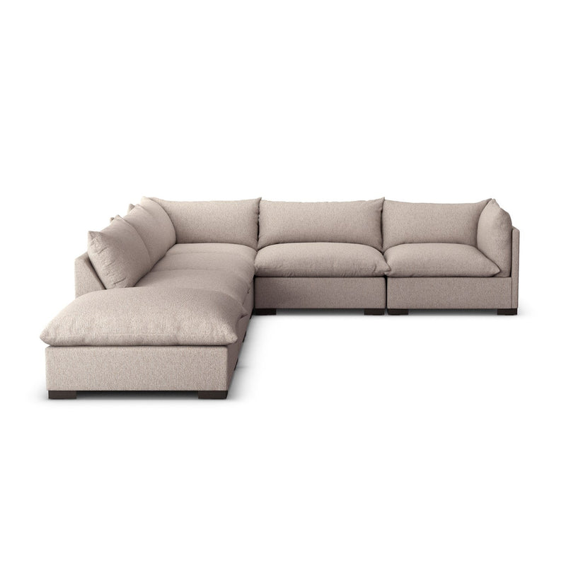 media image for Westwood 5 Piece Sectional w/ Ottoman 16 285