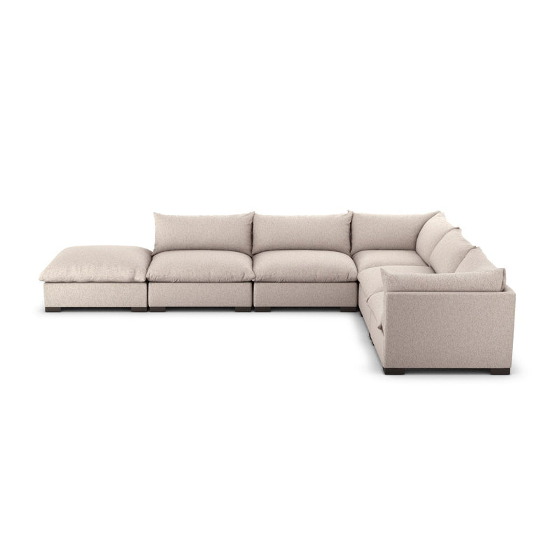 media image for Westwood 5 Piece Sectional w/ Ottoman 4 227