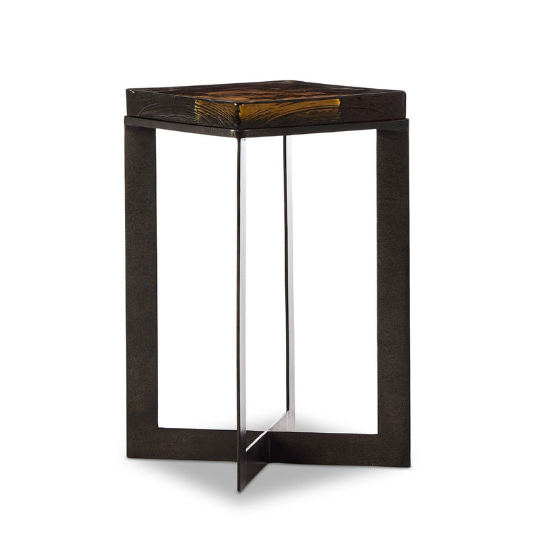 media image for Lennie Cast Glass End Table By Bd Studio 239911 001 9 225
