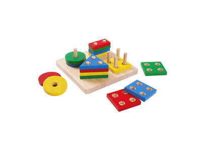 product image for geometric board by plan toys 2 22
