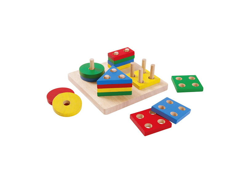media image for geometric board by plan toys 2 234