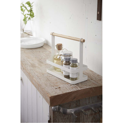 product image for Tosca Tabletop Spice Rack - Wood Accent by Yamazaki 56