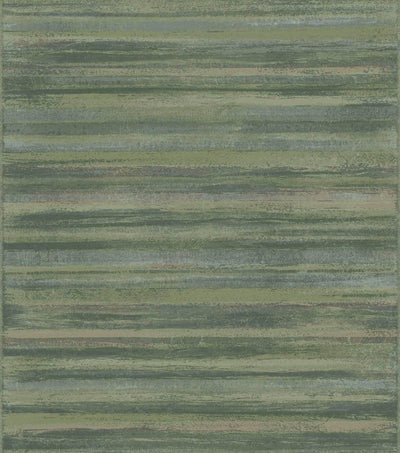 product image for Italian Style Stripe Wallpaper in Greens/Gold 86