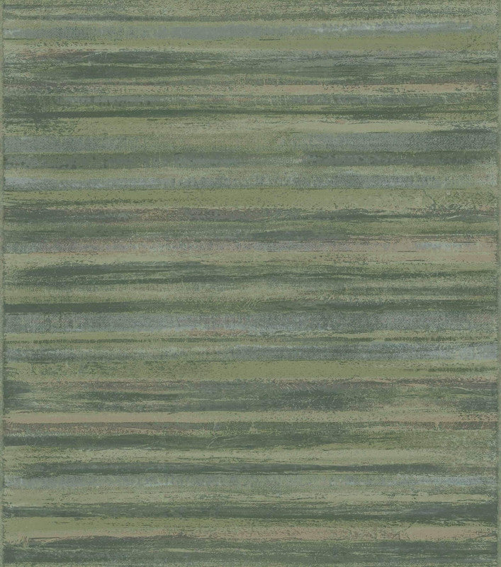 media image for Italian Style Stripe Wallpaper in Greens/Gold 214