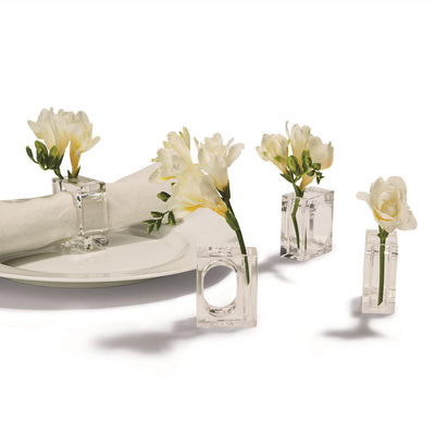 product image of a la carte napkin flower holders set of 4 1 52