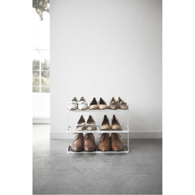 product image for Tower 3-Tier Slim Portable Shoe Rack - Wide by Yamazaki 38