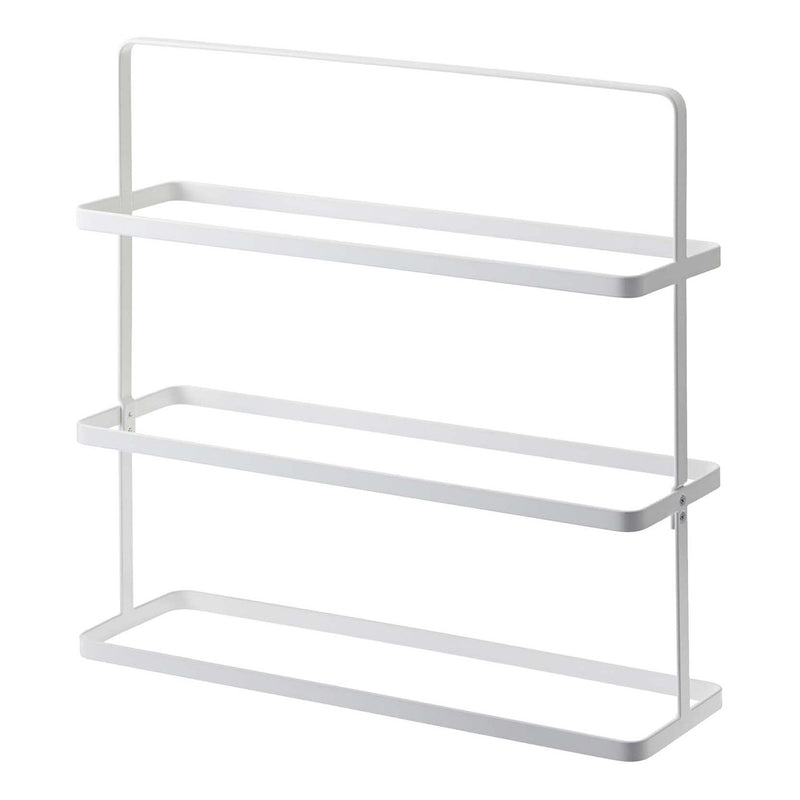 media image for Tower 3-Tier Slim Portable Shoe Rack - Wide by Yamazaki 289