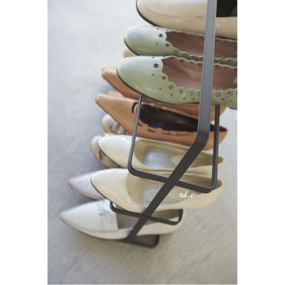 product image for Tower 3-Tier Slim Portable Shoe Rack - Wide by Yamazaki 10