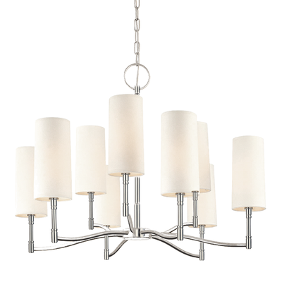 product image for hudson valley dillon 9 light chandelier 369 3 51