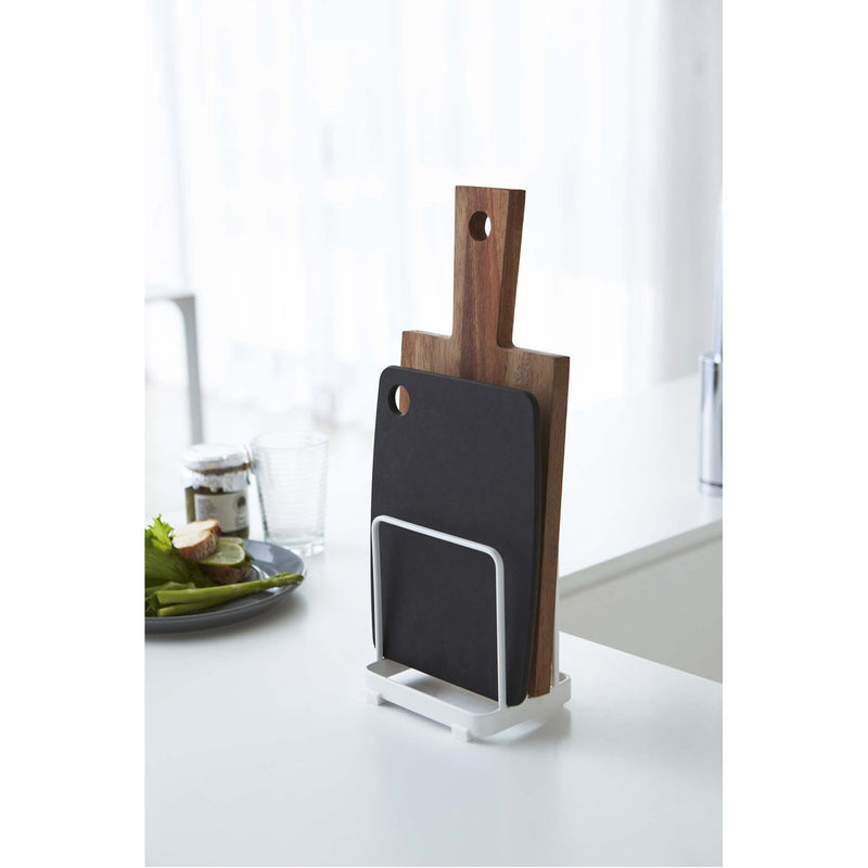 media image for Plate Cutting Board Stand by Yamazaki 215