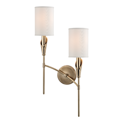 product image for hudson valley tate 2 light right wall sconce 1 74