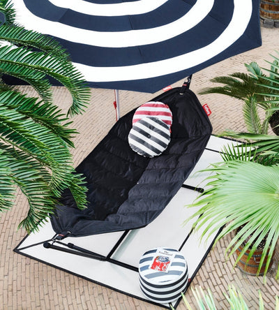 product image for circle outdoor striped pillow 9 86