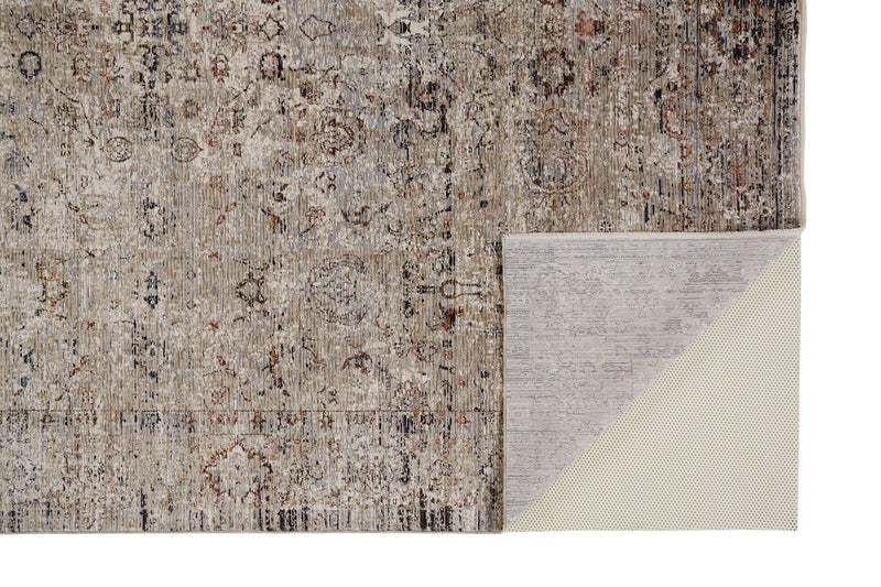 media image for Ennis Ivory and Gray Rug by BD Fine Fold Image 1 247