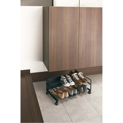 product image for Frame Rolling Low-Profile Hidden Shoe Storage - Steel by Yamazaki 78