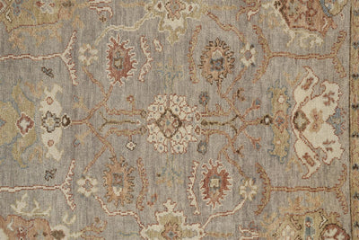 product image for Irie Hand Knotted Gray and Brown Rug by BD Fine Texture Image 1 51