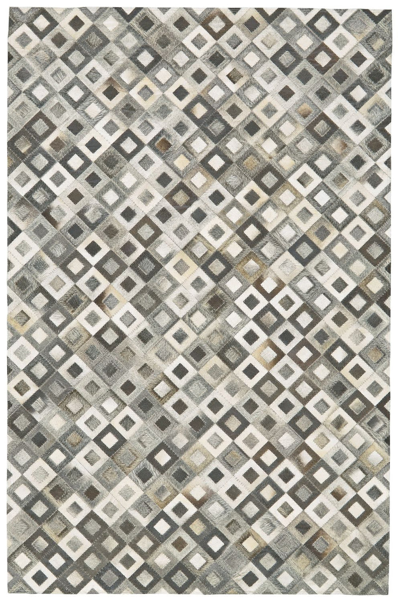 media image for Zenna Other Gray and Taupe Rug by BD Fine Flatshot Image 1 268