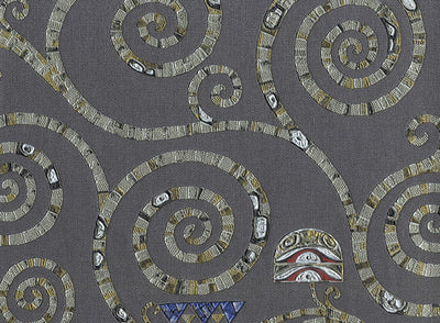 product image for Stoclet Wallpaper in Charcoal 39