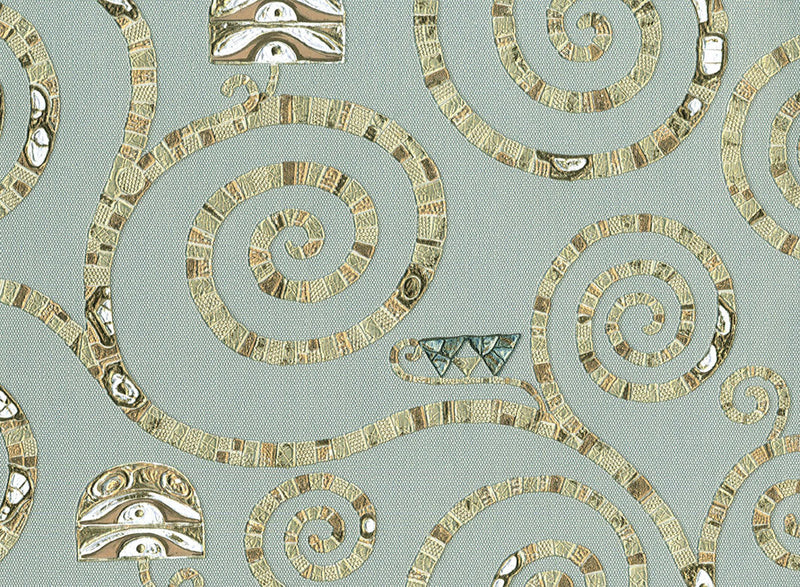 media image for Sample Stoclet Wallpaper in Eau de Nil 275