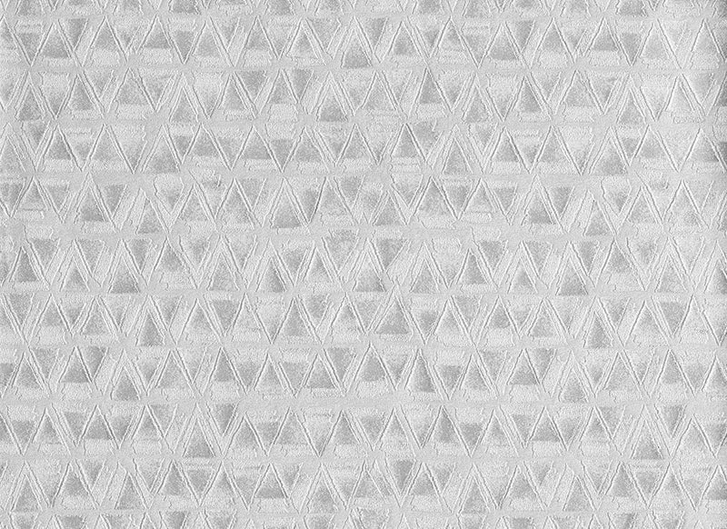 media image for Sample Geometrico Phoenix Wallpaper in Silver 268