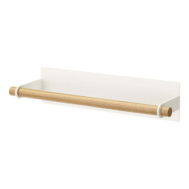 media image for Tosca Magnet Paper Towel Holder - Wood Accent by Yamazaki 255