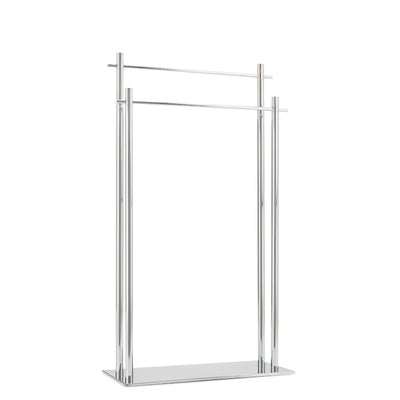 product image for vero chrome 2 tier towel stand by torre tagus 2 16